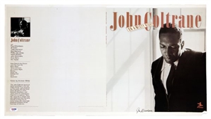 Jim Marshall Signed John Coltrane "On a Misty Night" Album Art Proof